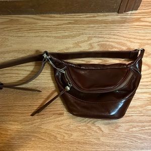 Leather Hobo crossbody bag